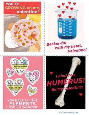 Science Valentines