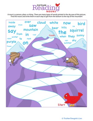 Reading Roundup: Find the Nouns #2