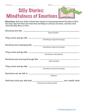 Silly Stories: Mindfulness of Emotions