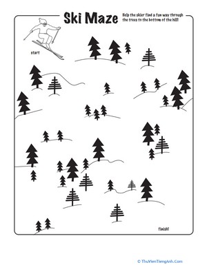 Ski Maze