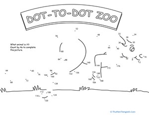 Skip Count at the Dot-to-Dot Zoo