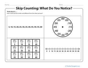 Skip Counting: What Do You Notice?