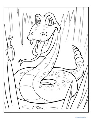 Color the Slithering Serpent