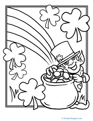St. Patrick’s Day Coloring Sheet