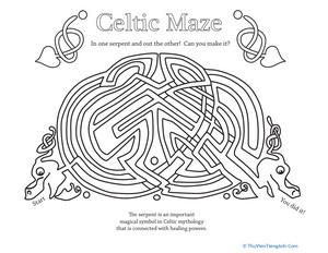 Celtic Maze #4