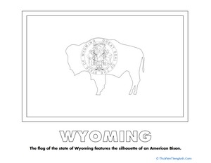 State Flag of Wyoming