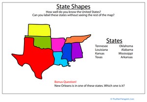 State Shapes: South