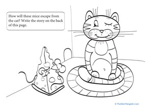 Kitty Cat Story Starter