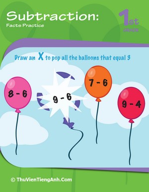 Subtraction: Facts Practice