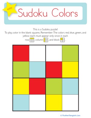 Sudoku Colors