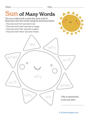 Sun of Many Words