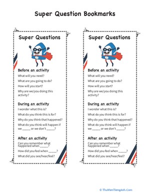Super Question Bookmarks