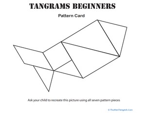 Easy Tangrams Puzzle #3
