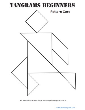 Easy Tangrams Puzzle #7