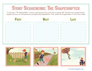 The Shapeshifter: Story Sequencing