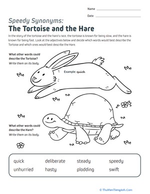 Speedy Synonyms: The Tortoise and the Hare