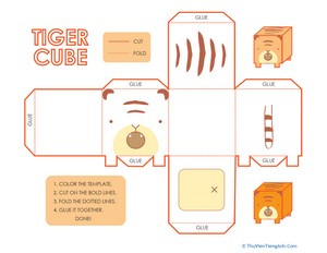 Tiger Cube Paper Project