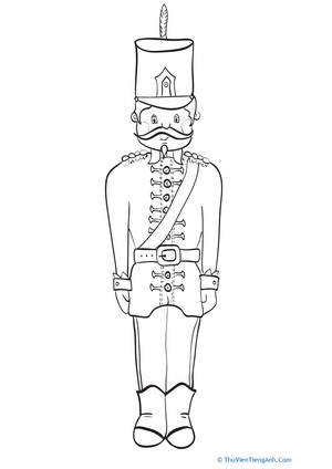Toy Soldier Coloring Page
