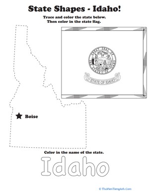 Trace the Outline of Idaho