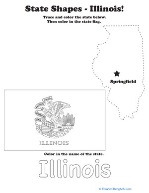 Trace the Outline of Illinois