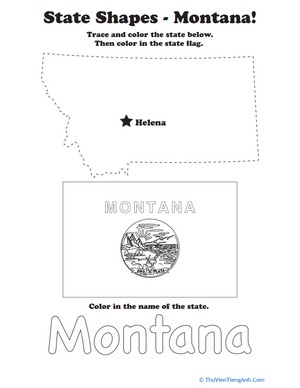 Trace the Outline of Montana
