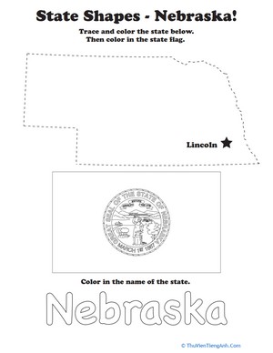 Trace the Outline of Nebraska