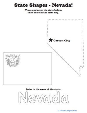 Trace the Outline of Nevada