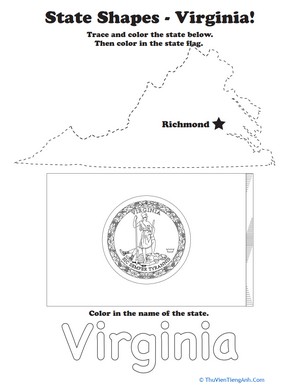 Trace the Outline of Virginia