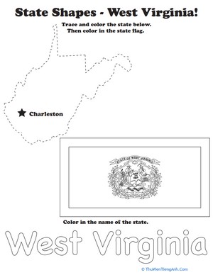 Trace the Outline of West Virginia