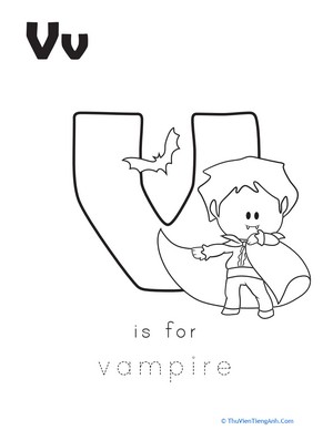 V is for Vampire