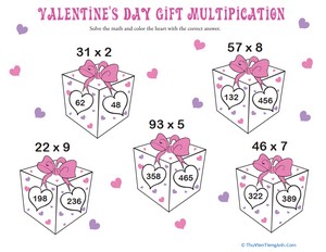 Valentine’s Day Gift Multiplication