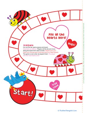 Valentine’s Day Board Game