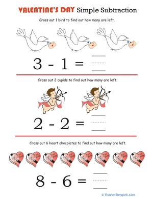 Valentine’s Day Early Subtraction