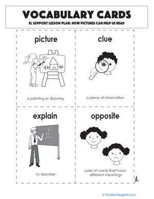 Vocabulary Cards: How Pictures Can Help Us Read