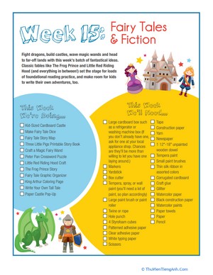 Week 15: Fairy Tales & Fiction