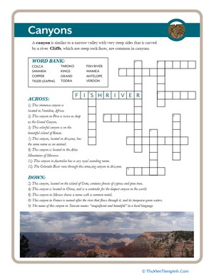 What is a Canyon?
