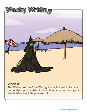 Wicked Witch Writing Prompt