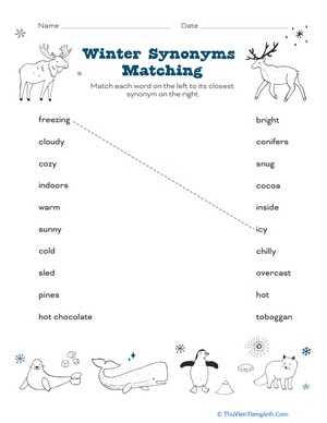 Winter Synonyms Matching