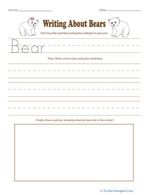 Writing About Bears