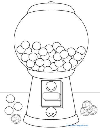 Color the Gumball Machine