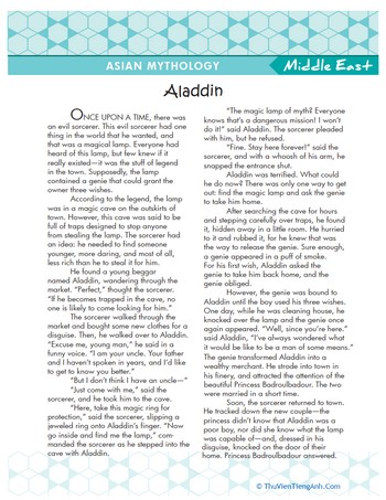 Aladdin Story