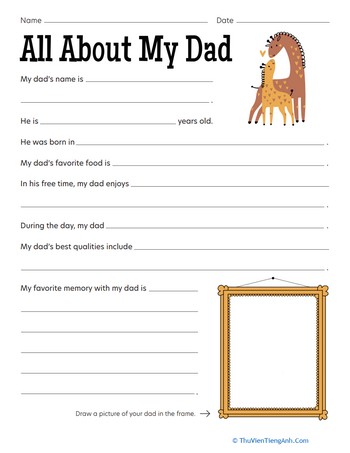 All About My Dad