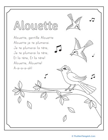 Alouette Song