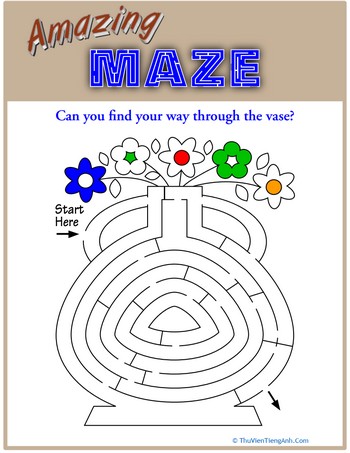 Amazing Maze: Vase