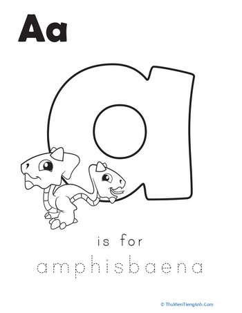A is for Amphisbaena