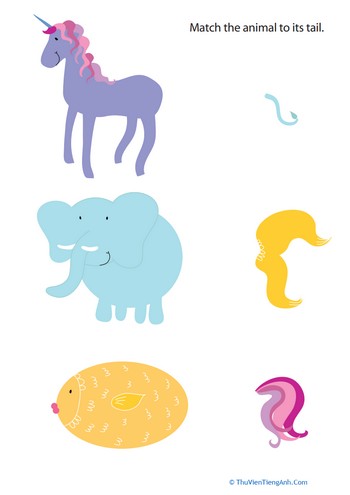Animal Tails For Kids #3