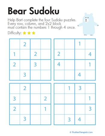 Bear Sudoku
