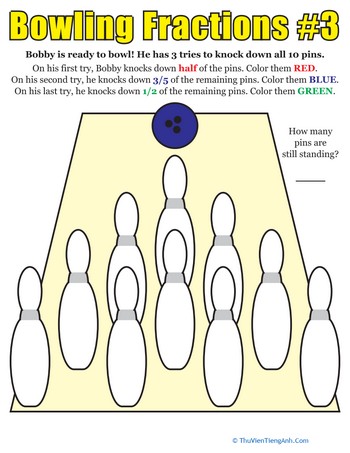 Bowling Fractions #3