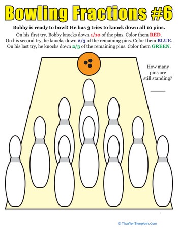 Bowling Fractions #6