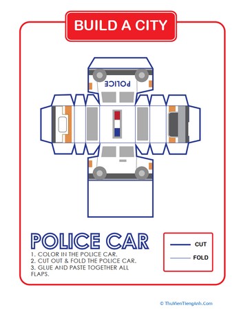 Build a City: Police Car